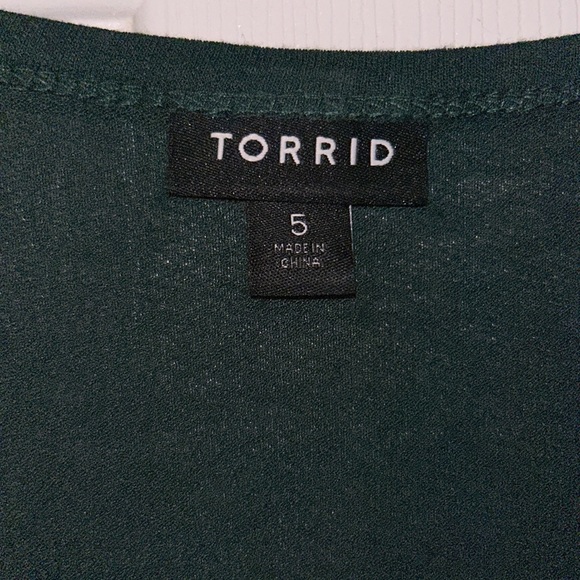 Torrid emerald top - Picture 4 of 5